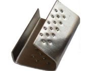 Замок металлический с внутренной пуклей (для полипропиленовой ленты) PP-19 (0,6) цинк матовый