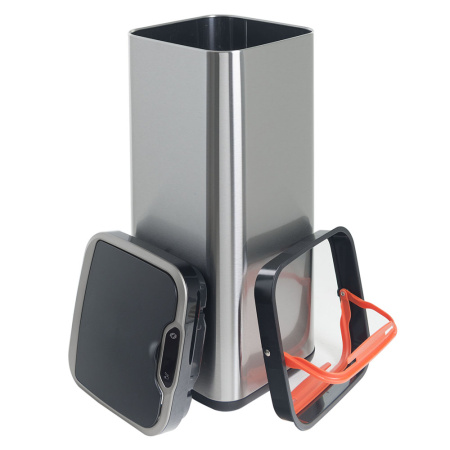 Ведро для мусора сенсорное, квадратное, Foodatlas JAH-6312, 30 л (20007) распродажа